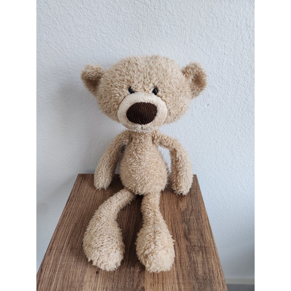 GUND Toothpick Teddy Bear Plush Stuffed Animal #6072042 Tan Fuzzy
